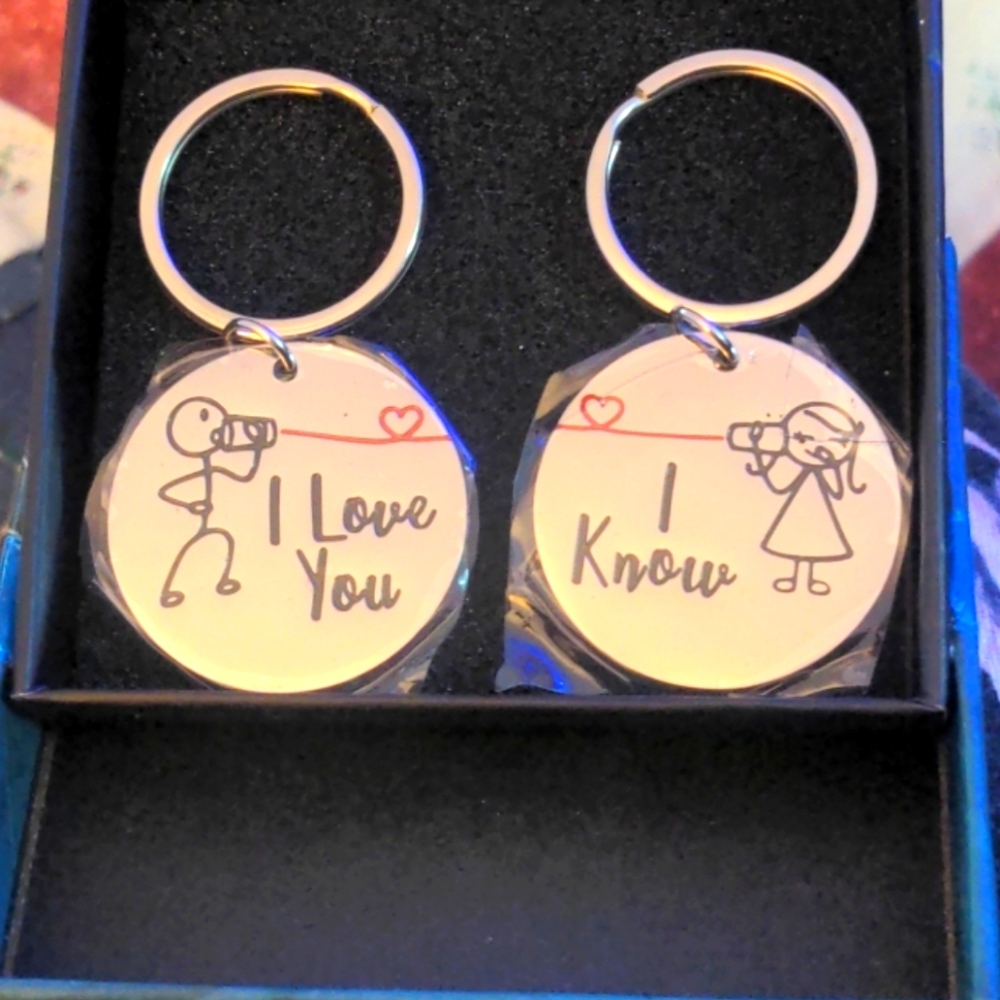 Couples keychains